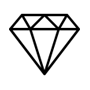 a diamond logo vector